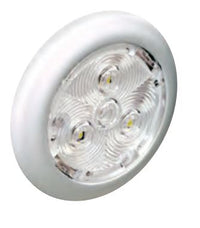 Attwood 2.75" White Plastic Bezel Interior/Exterior White LED Light  • 6320W7