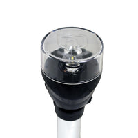 Attwood 12" Aluminum Horizontal Mount Fold Down Anti-Glare All-Round LED Light with Base  • 5557-P12A7
