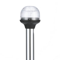 Attwood 20" Horizontal Mount Fold-Down Anti-Glare All-Round LED Light with Base  • 5550-PA20-7