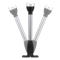 Attwood 12" Vertical Mount All-Round LED Light with Adapter  • 5557-PV12A7