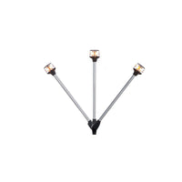 Attwood 20" Horizontal Mount Fold-Down Anchor/Masthead Light with Rail Adaptor  • 7202-P-7
