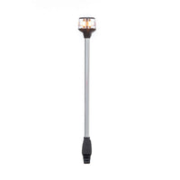 Attwood 20" Horizontal Mount Fold-Down Anchor/Masthead Light with Rail Adaptor  • 7202-P-7
