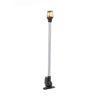 Attwood 20" Horizontal Mount Fold-Down Anchor/Masthead Light with Rail Adaptor  • 7202-P-7
