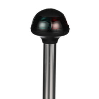 Attwood Pulsar Angled 10" L 2-Pin Standard Bi-Color Pole Light  • 5091-10-7