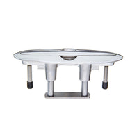 Attwood 6" Stainless Steel Stud Mount Flush Cleat  • 66516-7