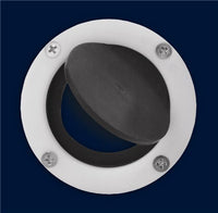 Attwood Plastic Thru-Transom for 1-1/2" I.D. Hose with Scupper  • 3881-1