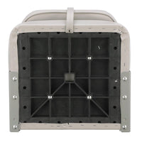 Attwood Gray Low Back Fishing Seat 16" H x 7" W x 16" D  • 98395GY
