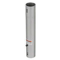 Attwood 238 Series 15" H x 2-3/8" D Aluminum Extension Fixed Post  • 238615-3