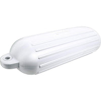 Attwood Softside 8" x 28" White Twin Eye Cylindrical Fender  • 9358-1