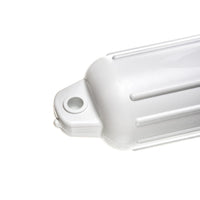 Attwood Softside 8" x 28" White Twin Eye Cylindrical Fender  • 9358-1