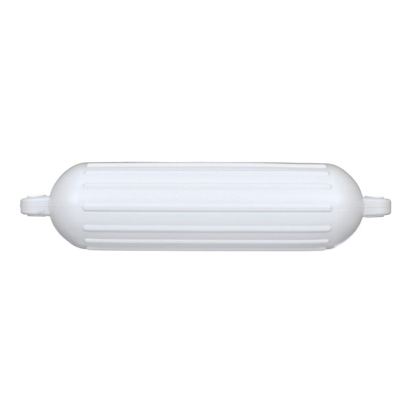 Attwood Softside 8" x 28" White Twin Eye Cylindrical Fender  • 9358-1