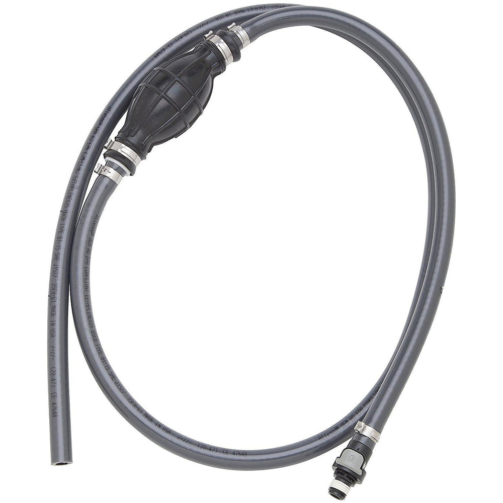 Attwood 3/8" x 6' Type B1 Fuel Hose with Bulb, Tank & Engine Ends Connectors  • 93806UUS7