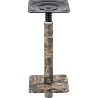 Attwood 11" H x 3/4" D Camouflage Fixed Post with Seat Mount & 7" x 7" Base & Max 4 Camo Seat Mount  • 97749C-7