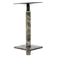 Attwood 11" H x 3/4" D Camouflage Fixed Post with Seat Mount & 7" x 7" Base & Max 4 Camo Seat Mount  • 97749C-7