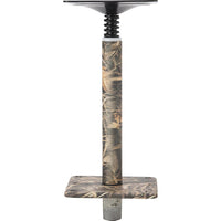 Attwood 11" H x 3/4" D Camouflage Fixed Post with Seat Mount & 7" x 7" Base & Max 4 Camo Seat Mount  • 97749C-7