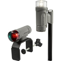 Attwood Clamp-On Portable LED Light Kit - Marine Gray  • 14190-7