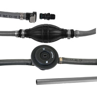 Attwood 3/8" x 6' Type B1 Fuel Hose with Bulb, Fuel Demand Valve and Tank & Engine Ends Connectors  • 93806UUSD7