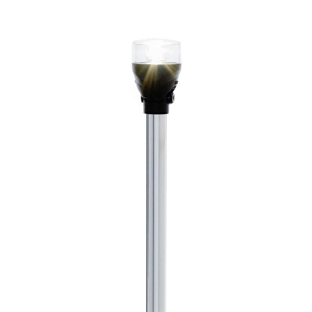 Attwood 36" Locking-Collar Articulating White All-Round Pole LED Light  • 5530-36A7