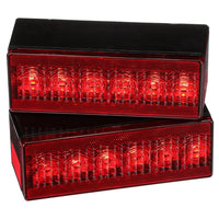 Attwood LED Low-Profile Submersible Trailer Light Kit w/ License Plate Bracket and Wiring Harness  • 14064-7