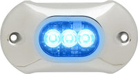 Attwood LightArmor (HP) Series 4" Sapphire Blue 800 lm Surface Mount Underwater LED Light  • 65UW03B-7