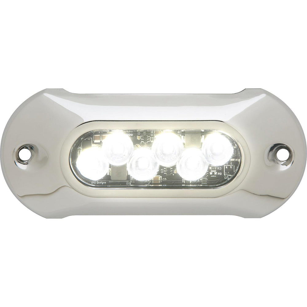 Attwood LightArmor (HP) Series 5" Intense White 1350 lm Surface Mount Underwater LED Light  • 65UW06W-7