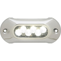 Attwood LightArmor (HP) Series 5" Intense White 1350 lm Surface Mount Underwater LED Light  • 65UW06W-7