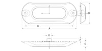 Attwood LightArmor (HP) Series 5" Intense White 1350 lm Surface Mount Underwater LED Light  • 65UW06W-7