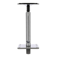 Attwood Seat Pedestal Kit, 11" x 3/4" Fixed Post, Seat Mount & Square Base  • 97749-7