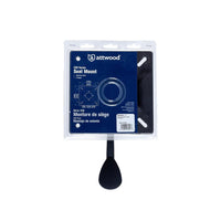 Attwood 238 Series 3° Plated Steel Forward Handle Seat Mount for 2-3/8" D Post  • 238153-1