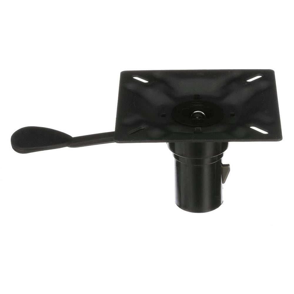 Attwood 238 Series 3° Plated Steel Right Handle Seat Mount for 2-3/8" D Post  • 238152-1