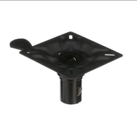 Attwood 238 Series 3° Plated Steel Right Handle Seat Mount for 2-3/8" D Post  • 238152-1