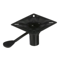 Attwood 238 Series 3° Plated Steel Right Handle Seat Mount for 2-3/8" D Post  • 238152-1