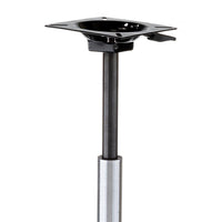 Attwood Lock'N-Pin 24"-30" H x 3/4" D Aluminum Non-Threaded Power Adjustable Post with integral Seat Mount  • 3204
