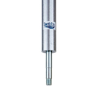Attwood Lock'N-Pin 24"-30" H x 3/4" D Aluminum Threaded Power Adjustable Post for 3/4" Pin Seat Mount  • SP-3204-R-T