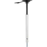 Attwood Lock'N-Pin 24"-30" H x 3/4" D Aluminum Threaded Power Adjustable Post with Integral Seat Mount  • 3204-T
