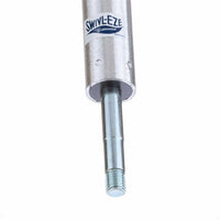 Attwood Lock'N-Pin 24"-30" H x 3/4" D Aluminum Threaded Power Adjustable Post with Integral Seat Mount  • 3204-T