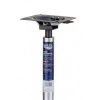 Attwood Lock'N-Pin 24"-30" H x 3/4" D Aluminum Threaded Power Adjustable Post with Integral Seat Mount  • 3204-T