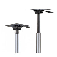 Attwood Lock'N-Pin 24"-30" H x 3/4" D Aluminum Non-Threaded Power Adjustable Post with Integral Seat Mount  • SP-3204-T