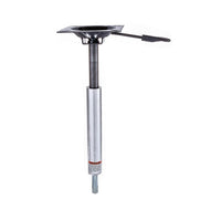 Attwood Lock'N-Pin 14"-17" H x 3/4" D Aluminum Non-Threaded Power Adjustable Post with integral Seat Mount  • SP-3004