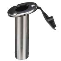 Attwood Standard Series 7-1/2" L 2" O.D. Black 30° Flush Mount Rod Holder with Black Insert  • 66362-7