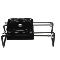 Attwood 7-1/2" -18" Black Powder Coated Clamp-On Adjustable Seat Swivel  • 15700-3