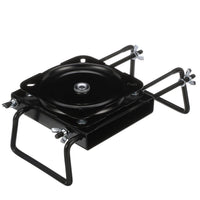Attwood 7-1/2" -18" Black Powder Coated Clamp-On Adjustable Seat Swivel  • 15700-3