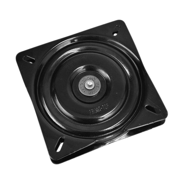 Attwood 7" 3° Black Powder Coated Seat Swivel  • 17721