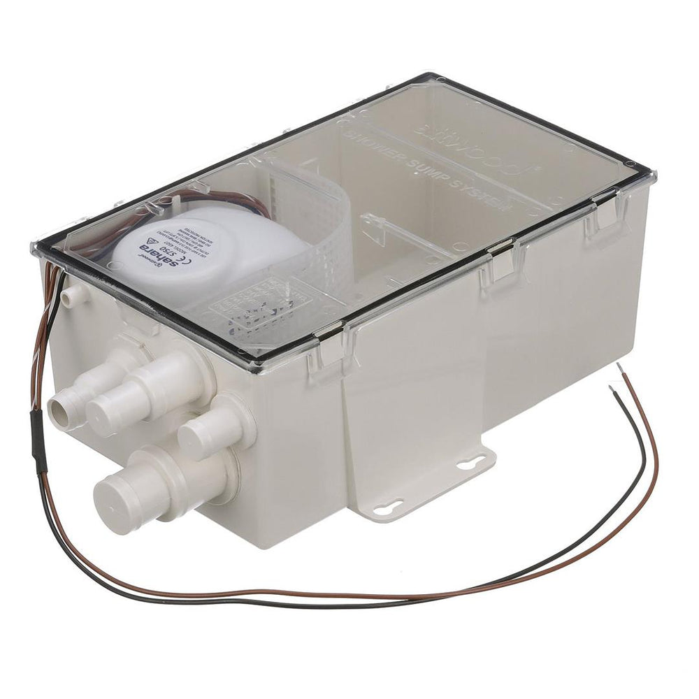 Attwood Shower Sump Pump System, 750 GPH  • 4143-4