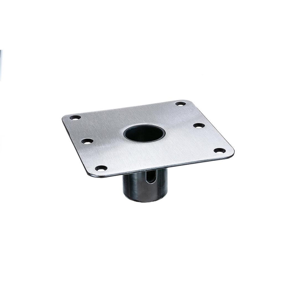Attwood Snap-Lock 7" x 7" Stainless Steel Square Base for 1-3/4" D Post  • SP-69773