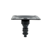 Attwood Snap-Lock 3° Black E-Coat Steel Seat Mount for 1-3/4" D  • SP-19000