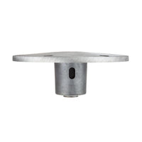 Attwood Snap-Lock 9" D Aluminum Round Base for 1-3/4" D Post  • SP-67904