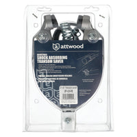 Attwood 31" to 40" L Heavy-Duty Roller/Trailer Mount Adjustable Transom Saver  • SP-429-RB
