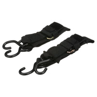 Attwood 4' x 2" Quick-Release Transom Tie-Down Strap with Hook End, Pair  • 15232-7
