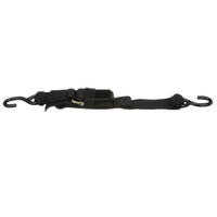 Attwood 4' x 2" Quick-Release Transom Tie-Down Strap with Hook End, Pair  • 15232-7